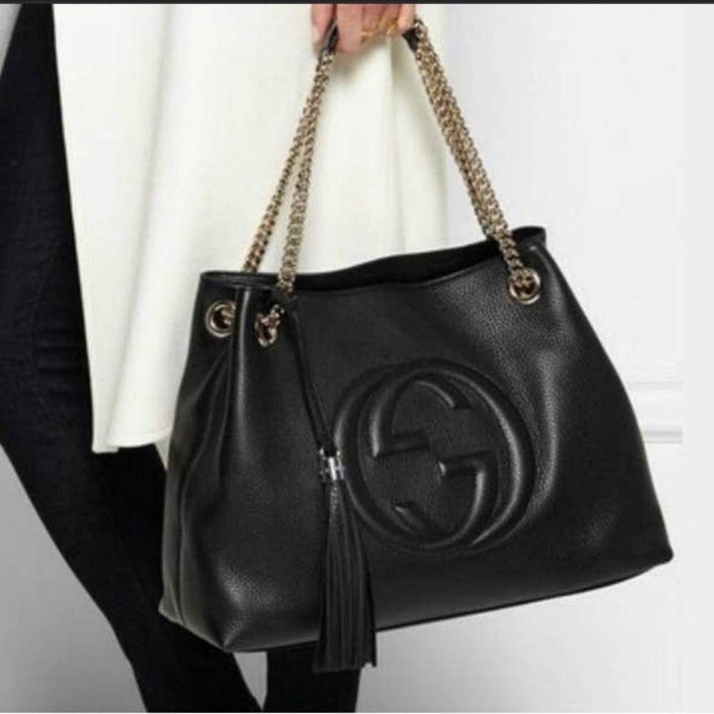 💎✨ SOHO ✨💎 LARGE GUCCI TOTE LEATHER
